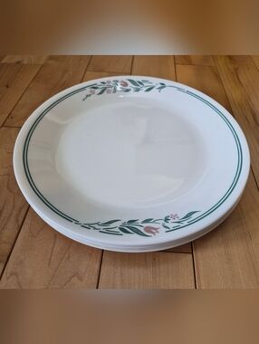 5 Corelle Rosemarie (Tulip) dinner plates